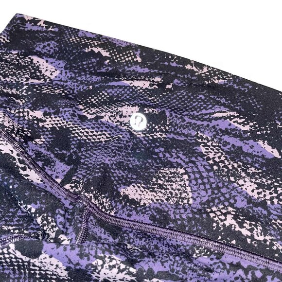 Lululemon Align Pant II (25") Rip Wave Purple Thunder Black - NWT - Size 8 - Picture 5 of 6